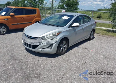2015 Hyundai Elantra Se из США, поврежденный, VIN KMHDH4AE3FU378774